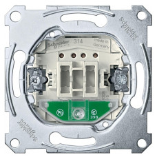 Клавіша з світловим індикатором, полярно білий, Merten Antique Schneider Electric  MTN438019