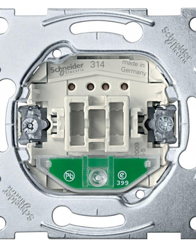 Клавіша з світловим індикатором, полярно білий, Merten Antique Schneider Electric  MTN438019