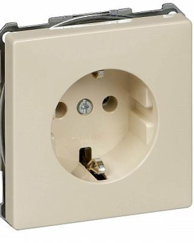 Центральна плата з поворотною кнопкою, бежевий,	
Merten Antique Schneider Electric MTN5250-4044