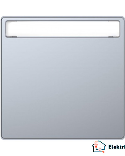 Клавиша с полем для надписи, нержавеющая сталь MERTEN D-Life Schneider Electric MTN3360-6036