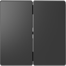 Двойная клавиша ,антрацит, MERTEN D-Life Schneider Electric MTN3400-6034