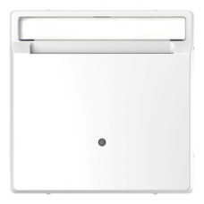 Картковий вимикач з підсвічуванням, Білий лотос, Merten D-life Schneider Electric, MTN3854-6035