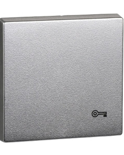 Клавіша для вимикача з піктограмою "ключ", алюміній, Merten System M Schneider Electric MTN3303-0460 