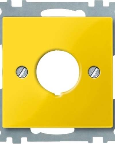Накладка для аварійного вимикача, жовтий, Merten System M Schneider Electric MTN393803