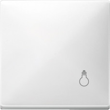 Клавиша с маркировкой "свет", полярно-белый, Merten, System D, Schneider Electric MTN412919