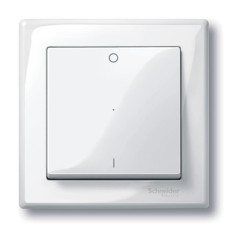 Клавиша одинарная, с маркировкой О/I, полярно-белый, Merten System M Schneider Electric MTN432219