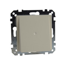 Клавиша с окошком для световой индикации, бежевый, Merten System M Schneider Electric MTN432844