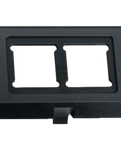 Накладка для розетки з нахилом. ACS типу MINI C, чорний, System M/System D, Merten, Schneider Electric MTN464383