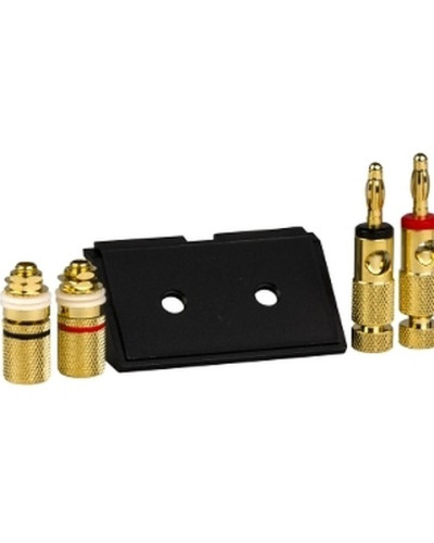 Накладка для гучномовця   HIGH-END, 2-постовий, чорний,System M/System D, Merten, Schneider Electric MTN464387