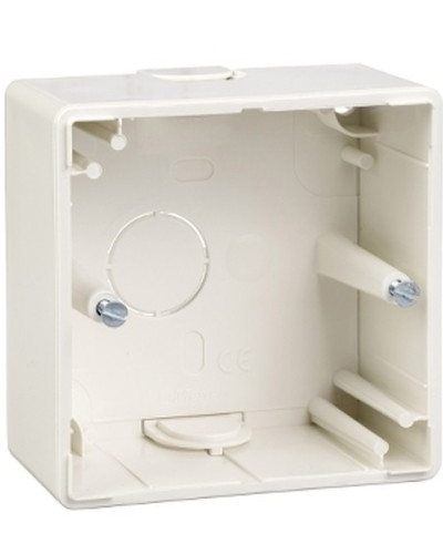 Корпус для открытого монтажа, 1-постовый, полярно-белый, Merten, M-Smart Schneider Electric MTN512119