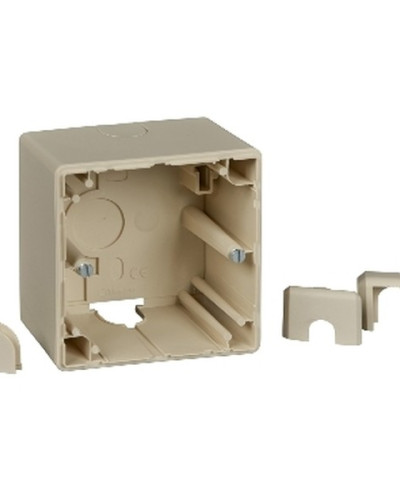 Корпус для открытого монтажа, 1-постовый, бежевый, Merten, M-Smart Schneider Electric MTN512144