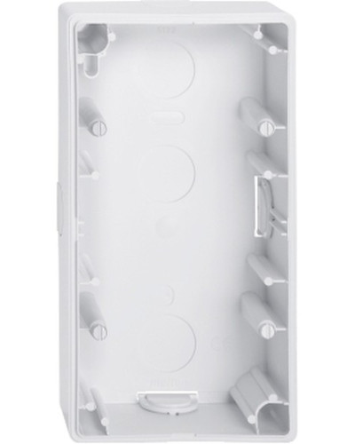 Корпус для открытого монтажа, 2-постовый, активно-белый, Merten, M-Smart Schneider Electric MTN512225