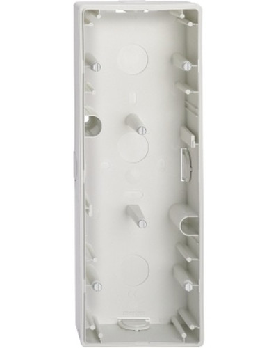 Корпус для открытого монтажа, 3-постовый, полярно-белый, Merten, M-Smart Schneider Electric MTN512319