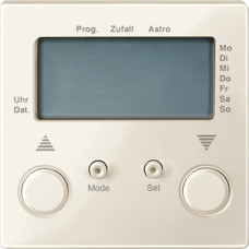 Таймер для жалюзи, бежевый, System M, Merten, Schneider Electric, MTN581544