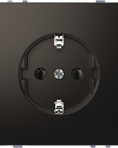 Merten Розетка Schuko з 2  USB і зарядним пристроєм 2,4 А,Нікель,   Schneider Electric SD MTN2366-6050