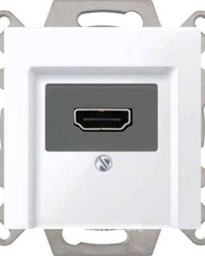 Merten Розетка Schuko з 2  USB зарядним пристроєм 2,4 А, Активно білий,  Schneider Electric SM MTN2366-0325