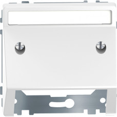 Центральная накладка с наклоном, белый лотос, Merten System Design D-Life, Schneider Electric MTN4540-6035