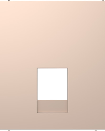 Центральна накладка з нахилом, Шампань, Merten System Design D-Life, Schneider Electric MTN4540-6051