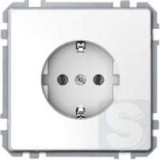 Аудиорозетка с модулем тюльпан, белый лотос, Merten System Design Schneider Electric MTN4350-6035