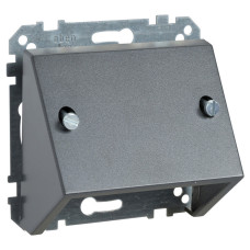 Накладка з нахилом для розетки, антрацит, Merten, System M, Merten Schneider Electric MTN464614