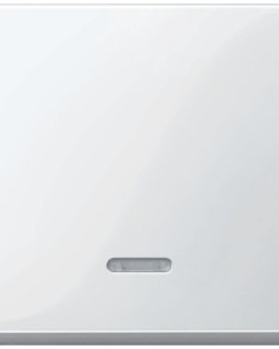 Клавиша с окошком для светоиндикатора, активно-белый, Merten System M MTN436025