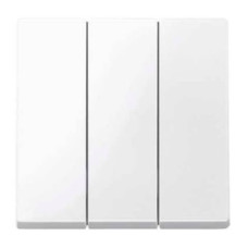 Потрійна клавіша, активно-білий,Merten System M Schneider Electric MTN312625