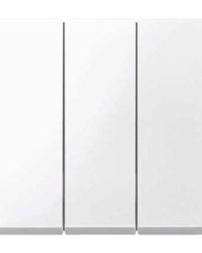 Потрійна клавіша, активно-білий,Merten System M Schneider Electric MTN312625