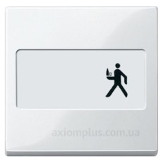 Клавіша  з полем для підпису,полярно  білий, Merten System M Schneider Electric MTN432319