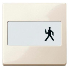 Клавиша с полем для подписи, бежевый Merten System M Schneider Electric MTN432344
