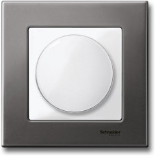 Центральная плата с поворотной кнопкой, белый Merten System M Schneider Electric MTN5250-0319