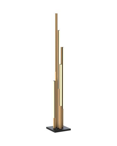 Торшер Чорний-Дерево BLACK-WOOD ELIOT LAMPA ML4980-5-3BMT