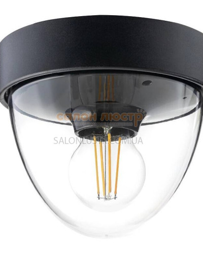 Світильник вуличний Nowodvorski NOOK BLACK/BLACK SENSOR PL