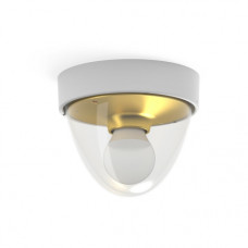 Світильник вуличний Nowodvorski NOOK WHITE/GOLD SENSOR PL