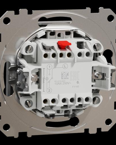 Одноклавішний перемикач Алюміній Sedna Design Schneider Electric SDD113106