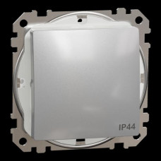 Одноклавишный переключатель IP44 Алюминий Sedna Design Schneider Electric SDD213106