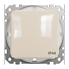 Одноклавишный переключатель IP44 Бежевый Sedna Design Schneider Electric SDD212106