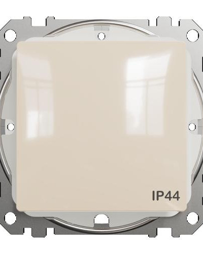 Одноклавишный переключатель IP44 Бежевый Sedna Design Schneider Electric SDD212106