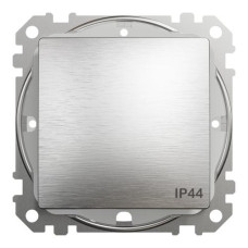 Одноклавишный переключатель IP44 Матовый алюминийSedna Design Schneider Electric SDD270106