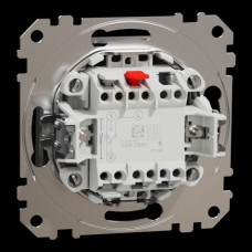 Одноклавишный переключатель Матовый алюминий Sedna Elements Schneider Electric SDD170106