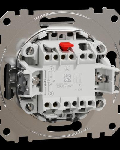 Одноклавишный переключатель Матовый алюминий Sedna Elements Schneider Electric SDD170106