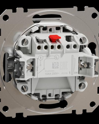Одноклавишный выключатель, Алюминий, Sedna Design&Elements,SDD113101 Schneider Electric