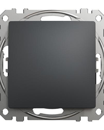 Одноклавишный выключатель, Черный, Sedna Design&Elements,SDD114101 Schneider Electric