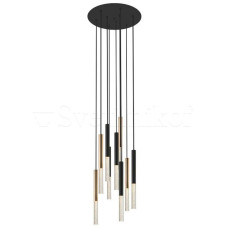 Подвесной светильник ONE LAMPA черный мат+золото/matt black+french gold P0461-09L-P7SD