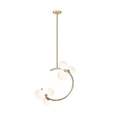 Подвесной светильник Золото MOLECULE LAMPA P0454-06Q-F7AA