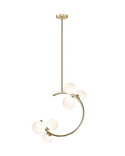 Підвісний світильник Золото MOLECULE LAMPA P0454-06Q-F7AA