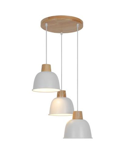 Підвісний світильник Білий ORLO LAMPA P21031M-3R