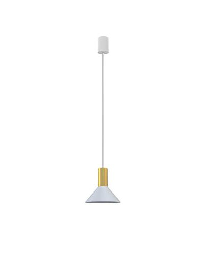 Підвісний світильник Nowodvorski HERMANOS A WHITE/SOLID BRASS PL