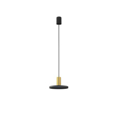 Підвісний світильник Nowodvorski HERMANOS B BLACK/SOLID BRASS PL