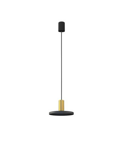 Підвісний світильник Nowodvorski HERMANOS B BLACK/SOLID BRASS PL