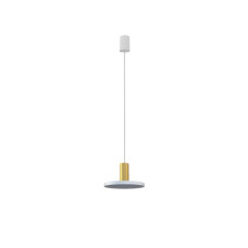 Підвісний світильник Nowodvorski HERMANOS B WHITE/SOLID BRASS PL